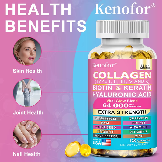 Kenofor 14-in-1 Collagen Capsules