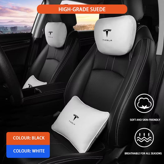 For Model Y Juniper Model 3 Highland Interior Model S Car Accessories Car Headrest Car Pillow Waist Pillow 2025 2024