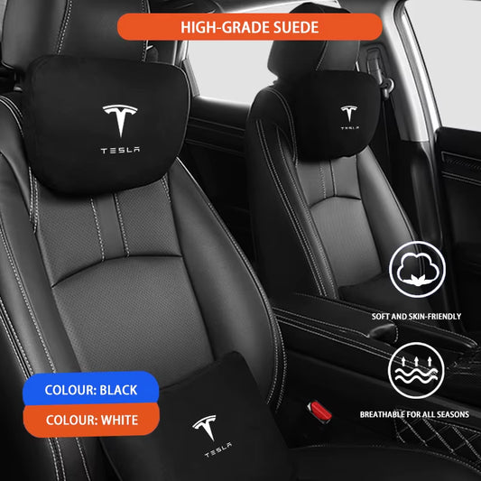 For Model Y Juniper Model 3 Highland Interior Model S Car Accessories Car Headrest Car Pillow Waist Pillow 2025 2024
