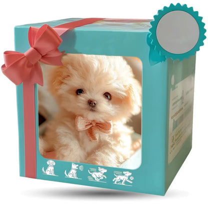 Stuffed Animals Realistic Robotic Puppy Tail Wagging Interactive Plush Robot Dog Soft Plush Barking Walking Dog Toy Kids Gift