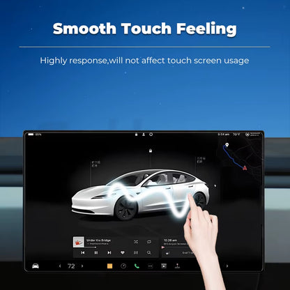 16 Inch Tempered Glass Screen Protector for Tesla Model Y YL 2026 Juniper HD Center Control Film Installation Tool