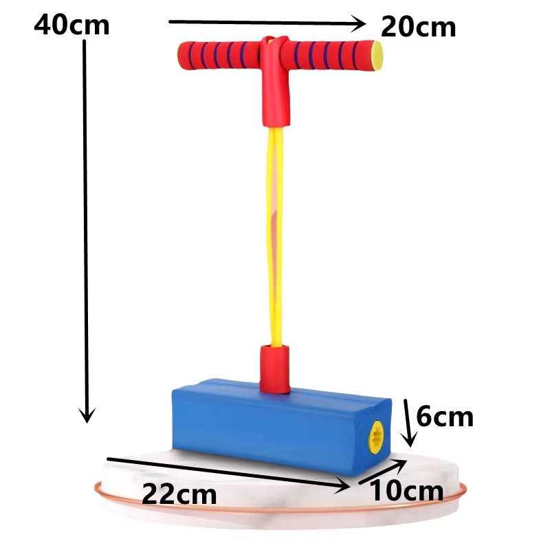 My First Foam Pogo Jumper for Kids Fun and Safe Pogo Stick Durable Foam and Bungee Jumper for Ages 3 and up Toddler Toys
