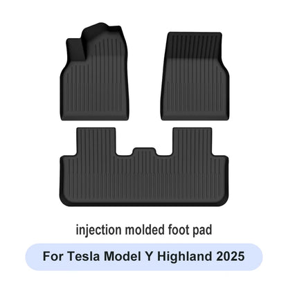 For Tesla New Model Y Juniper 2025+ TPE Floor Mats Waterproof Luggage Mat Wear-Resistant Foot Pads Modely Trunk Mats Accessories