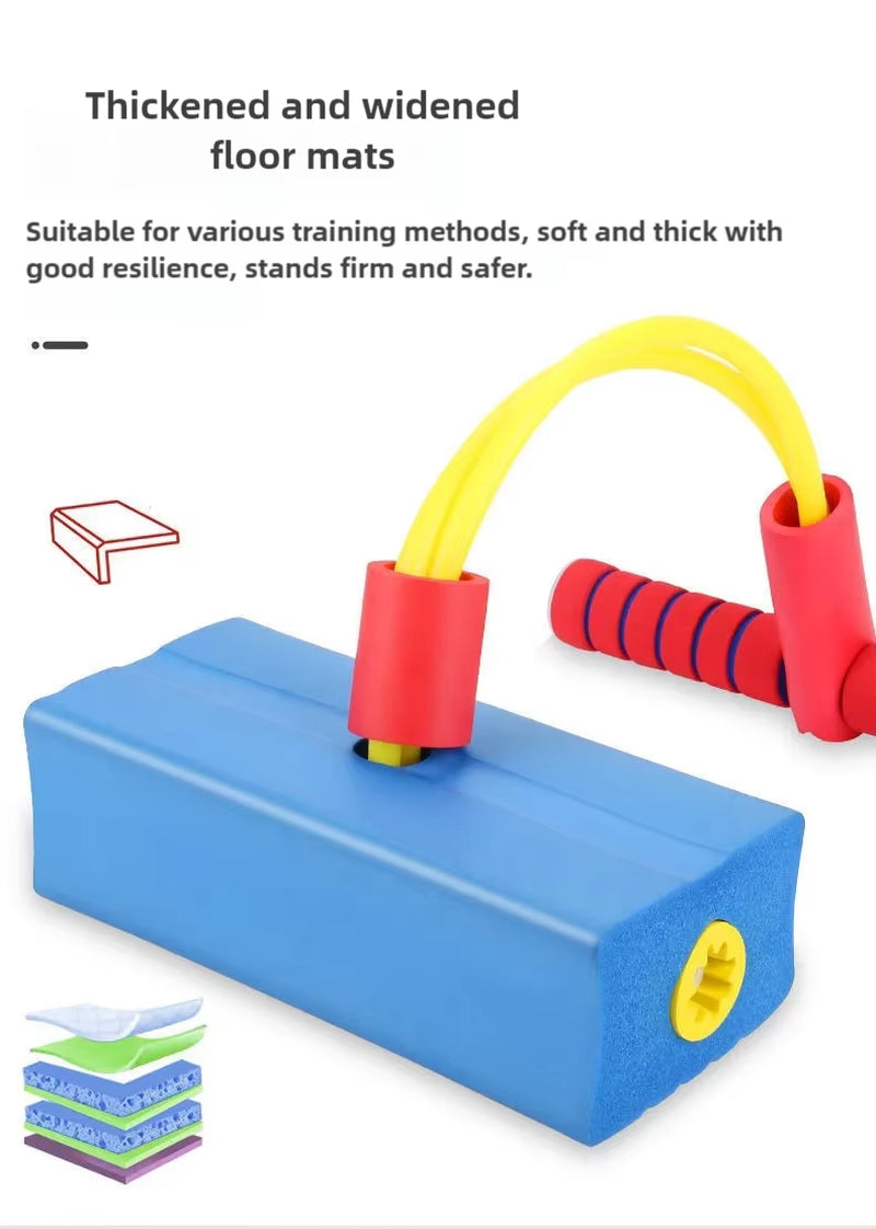 My First Foam Pogo Jumper for Kids Fun and Safe Pogo Stick Durable Foam and Bungee Jumper for Ages 3 and up Toddler Toys